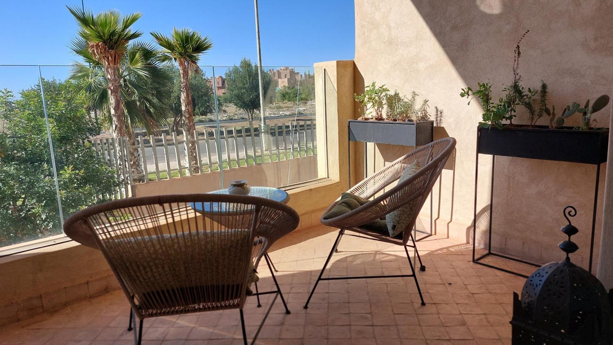 En Avec Piscine Appartement Marrakesh